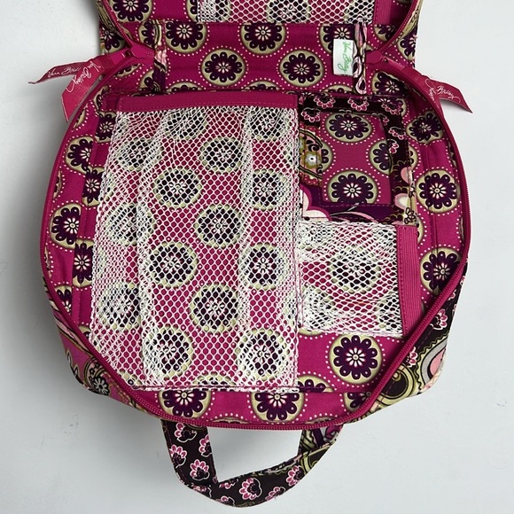 Vera Bradley Very Berry Paisley Tech Organizer Vibrant Organization Office - Picture 6 of 8